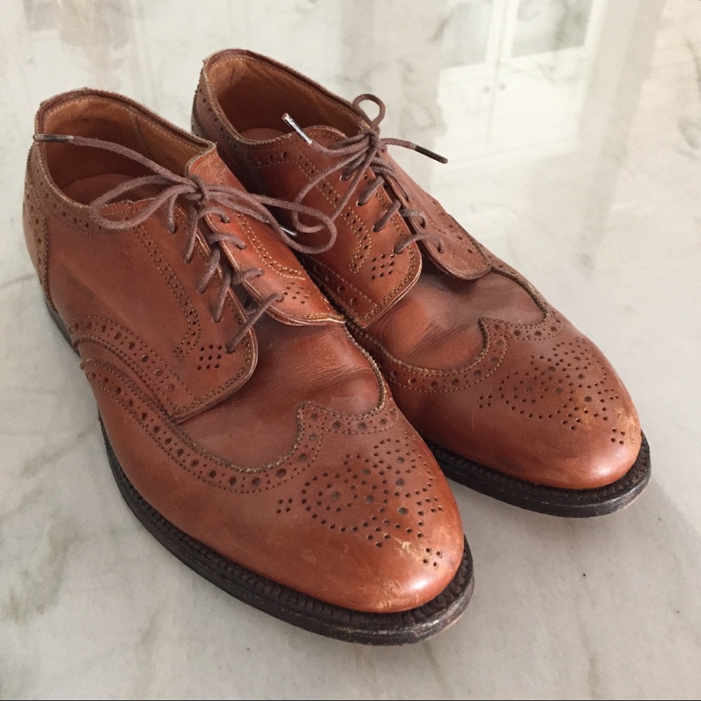 Alden’s Brown Wing Tip- size 6.5